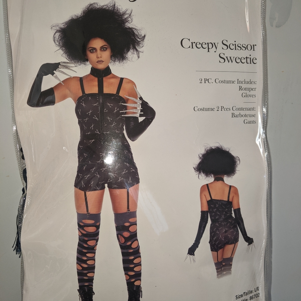 Edward scissors hands costume